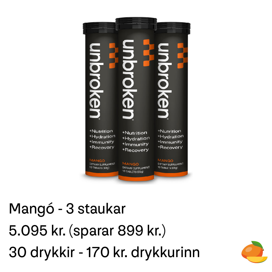 MANGÓ (3 STAUKAR)